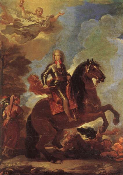 Equestrian Portrait of Charles II